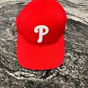 Red Kids Phillies Baseball Cap